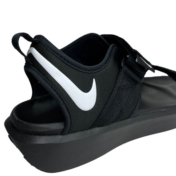 Nike Mens Vista Casual Sandals Size 12 Black White Lightweight & Comfortable - Picture 9 of 14